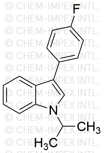 3-(4-fluorophényl)-1-isopropylindole