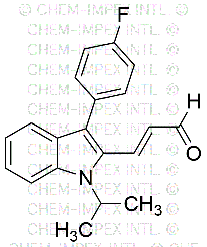 (E-3-[3-(4-fluorophényl)-1-isopropylindol-2-yl]acroléine