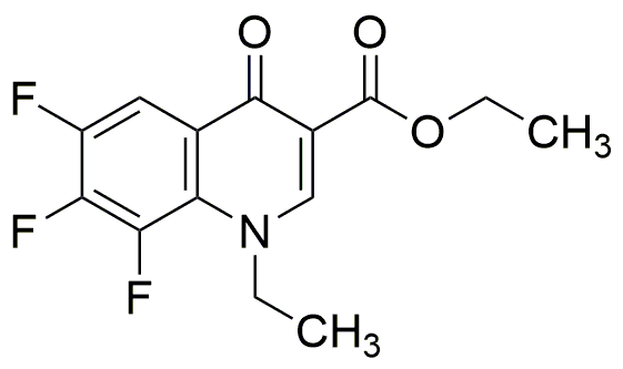 1-Etil-6,7,8-trifluoro-1,4-dihidro-4-oxo-3-quinolinacarboxilato de etilo