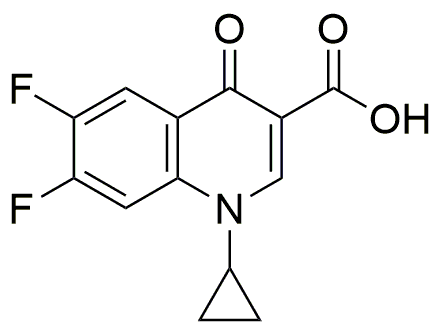 1-Cyclopropyl-6,7-difluoro-1,4-dihydro-4-oxoquinoline-3-carboxylic acid