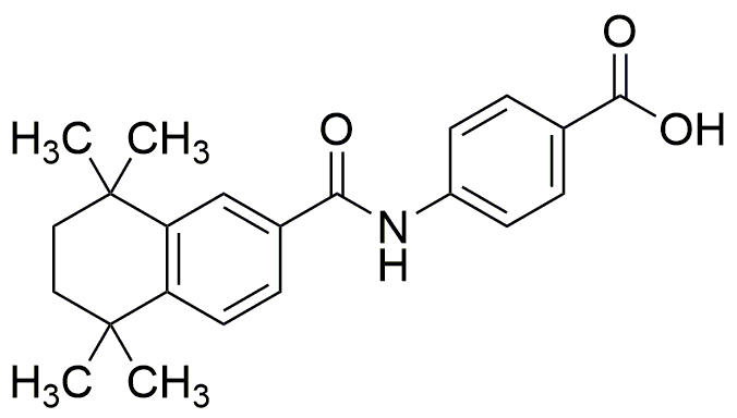 4-(5,5,8,8-Tetramethyl-5,6,7,8-tetrahydronaphthalene-2-carboxamido)benzoic acid