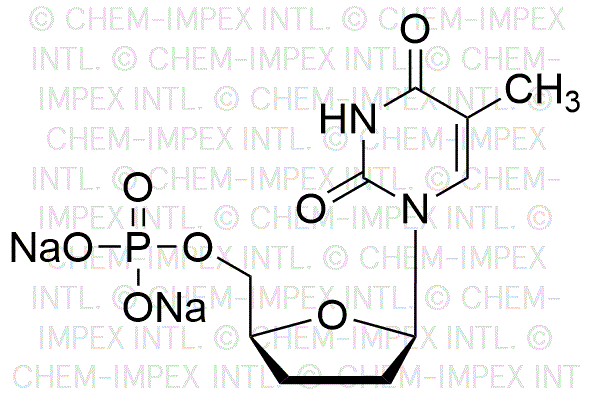 Sal disódica de 2',3'-didesoxitimidina-5'-monofosfato