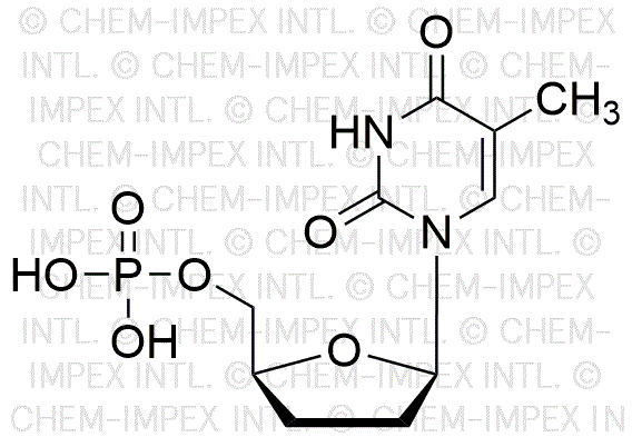 2',3'-Dideoxythymidine-5'-monophospate