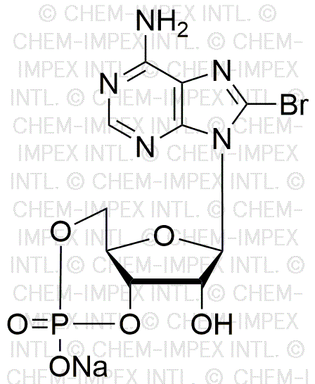 Sel de sodium du monophosphate de 8-Br-3',5'-cycloadénosine