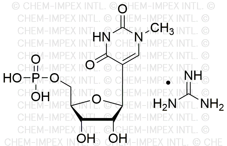 N1-méthyl-pseudouridine-5'-monophosphate · Guanidine