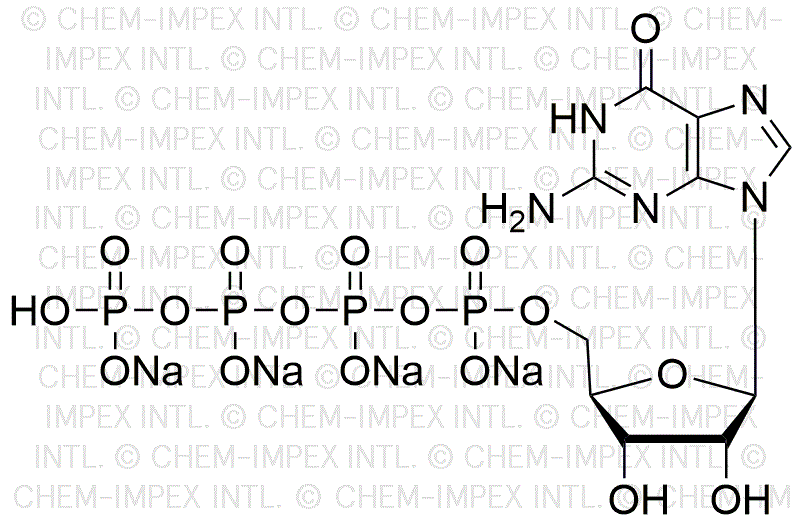 Sel tétrasodique de guanosine-5'-tétraphosphate