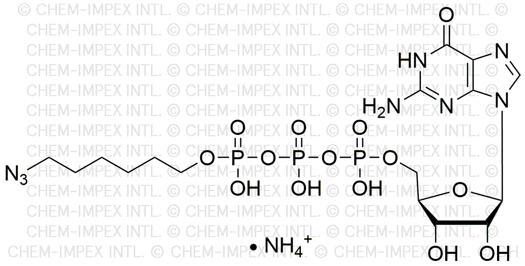 Sal de amonio de 6-azido guanosina-5'-trifosfato modificada con gamma