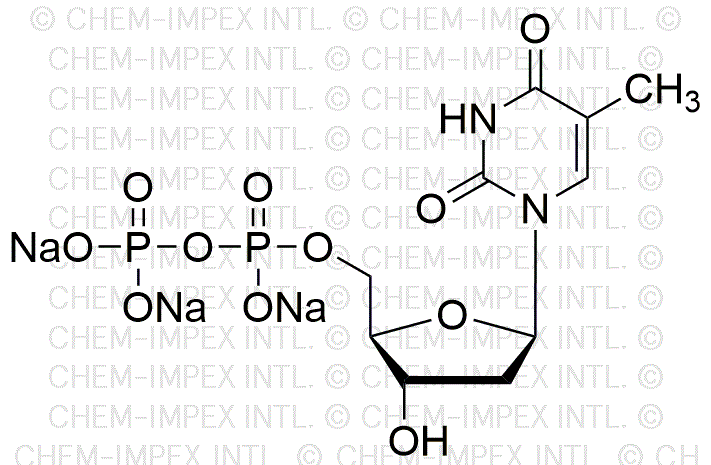 Sel trisodique de 2'-désoxythymidine-5'-diphosphate