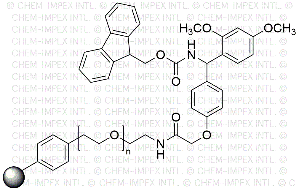 TentaGel M RAM (0,15 - 0,35 mmol/g, 10 µm), distribución estrecha del tamaño de partícula