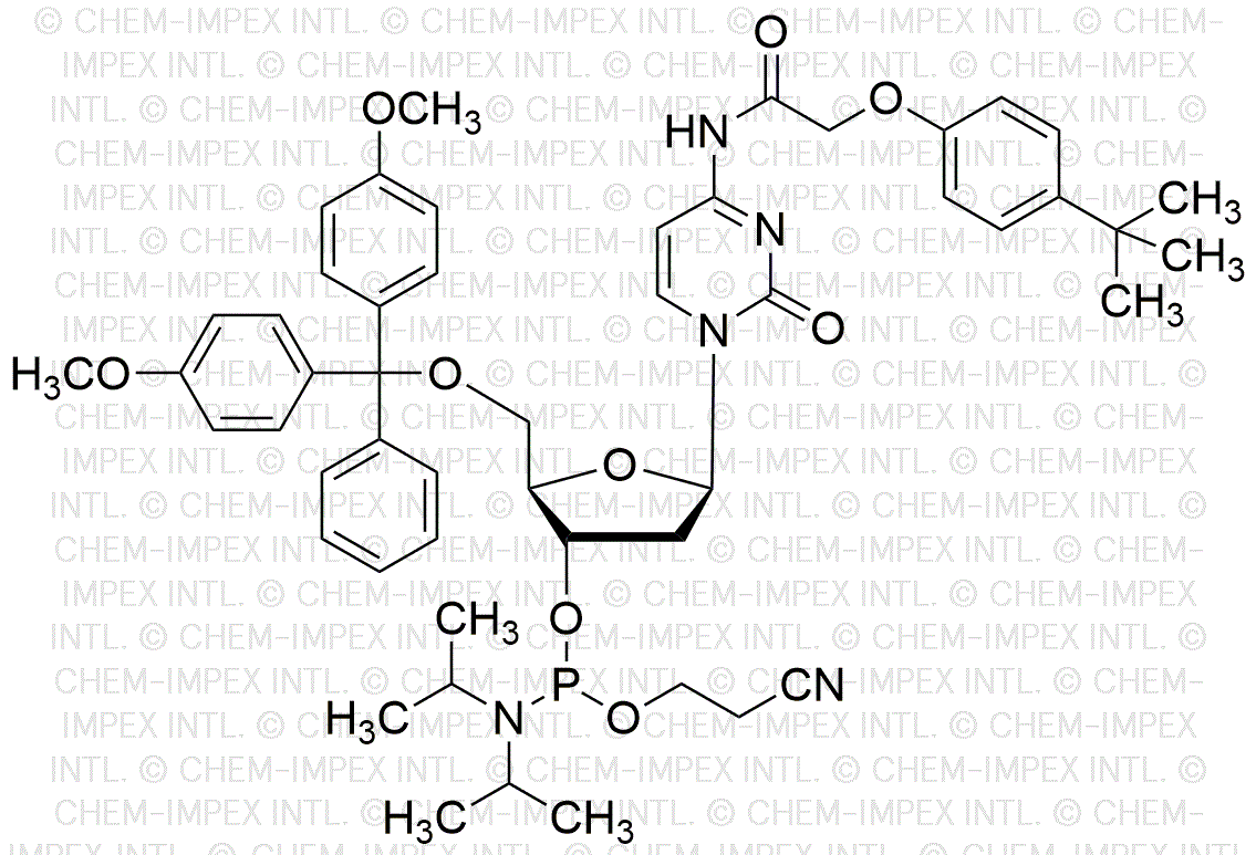 N4-Tac-5'-O-(4, 4'-dimetoxitritil)-2'-desoxicitidina-3'-cianoetil fosforamidita