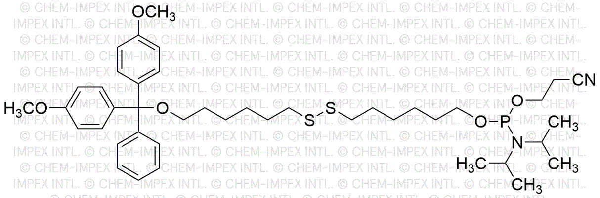 1-O-Dimetoxitritil-hexil-disulfuro,1'-[(2-cianoetil)-(N,N-diisopropil)] fosforamidita