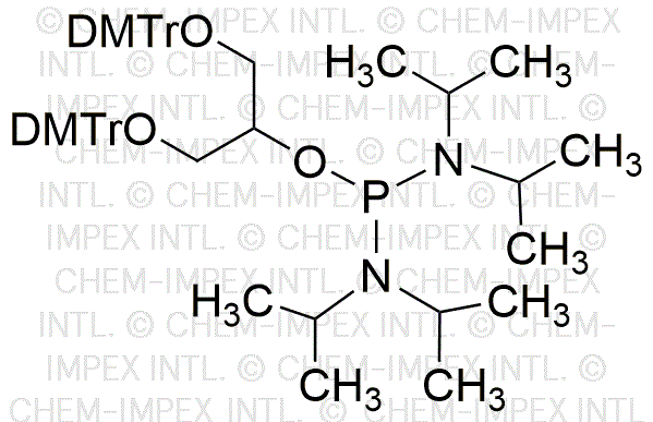 1, 3-di-O-(4, 4'-Dimetoxitritil)-glicerol-bis-(diisopropilamino)-fosfano