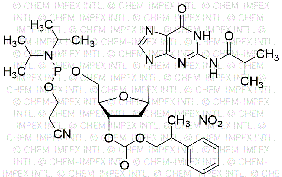 N2-Isobutyryl-3'-NPPOC-2'-deoxyguanosine-5'-cyanoethyl phosphoramidite