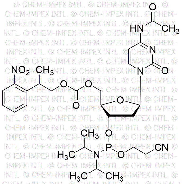 Fosforamidita de N4-acetil-3'-cianoetil-5'-NPPOC-2'-desoxicitidina