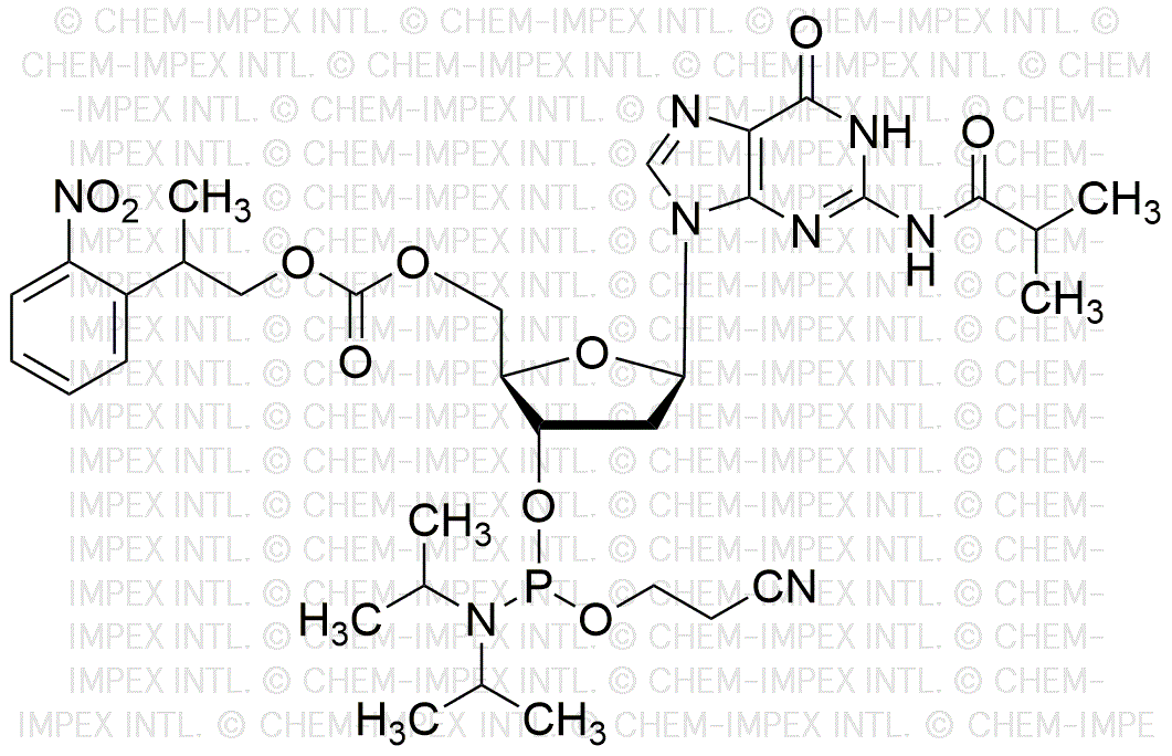 Fosforamidita de N2-isobutiril-3'-cianoetil-5'-NPPOC-2'-desoxiguanosina