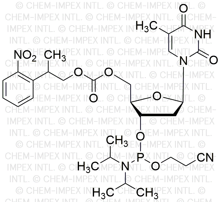 Phosphoramidite de 3'-cyanoéthyl-5'-NPPOC-désoxythymidine