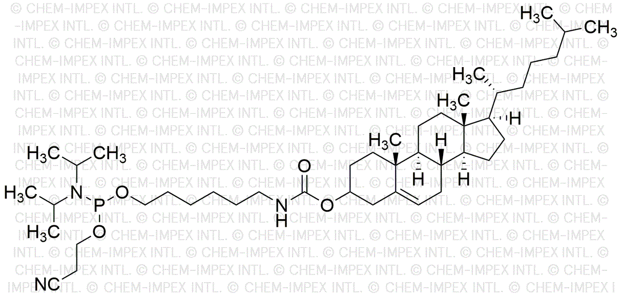 Colesteril-3-carboxamidohexil-[2-cianoetil)-(N, N-diisopropil)] fosforamidita