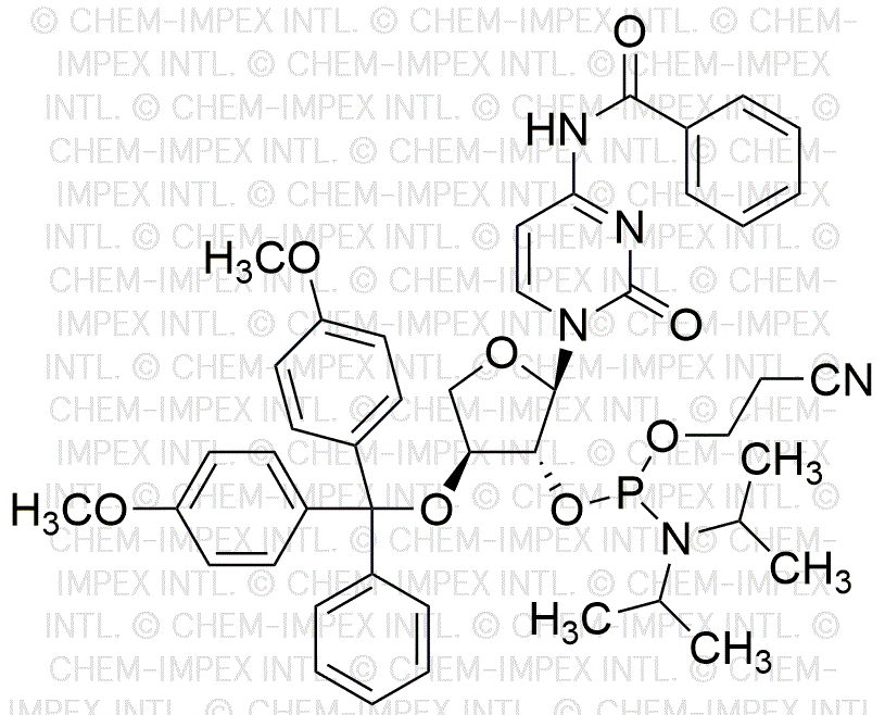 3'-O-(4, 4'-diméthoxytrityl)-α-L-thréofuranosyl-cytidine-2'-[(2-cyanoéthyl)-N, N-diisopropyl] phosphoramidite