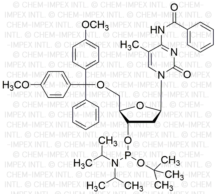 5'-O-(4, 4'-Dimethoxytrityl)-N4-benzoyl-2'-methyl-2'-deoxycytidine-3'-O-[tert-butyl-N, N-diisopropyl] phosphoramidite