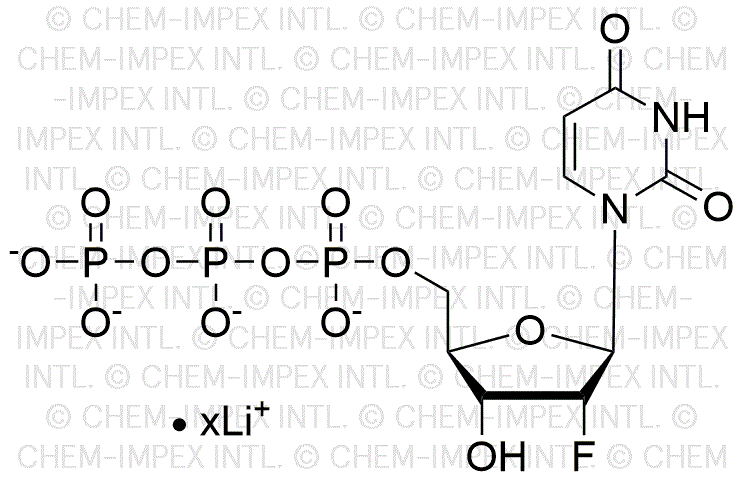 Solución de sal de litio de 2'-fluoro-2'-desoxiuridina-5'-trifosfato