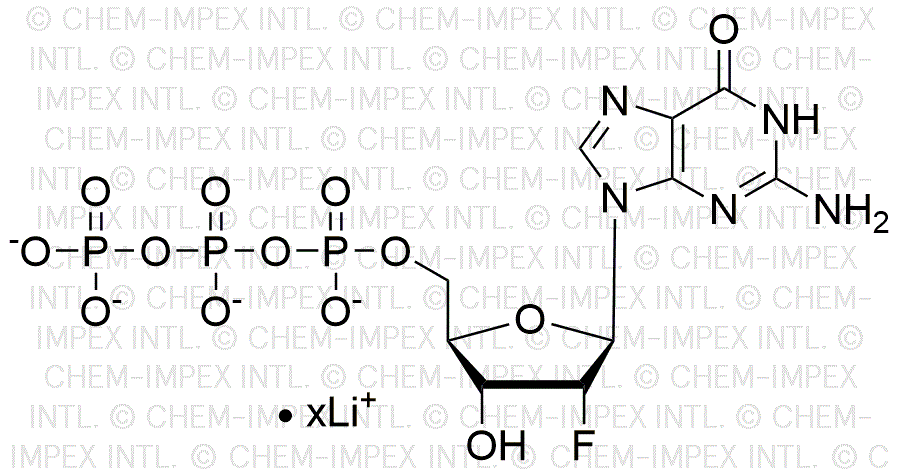 2'-Fluoro-2'-deoxyguanosine-5'-triphosphate, 100mM lithium salt solution