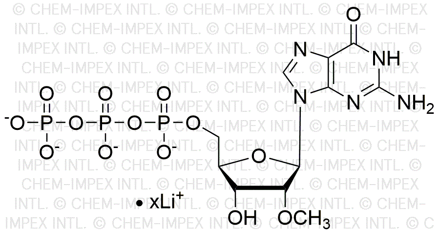 2'-O-Methyl-guanosine-5'- triphosphate, 100mM lithium salt solution