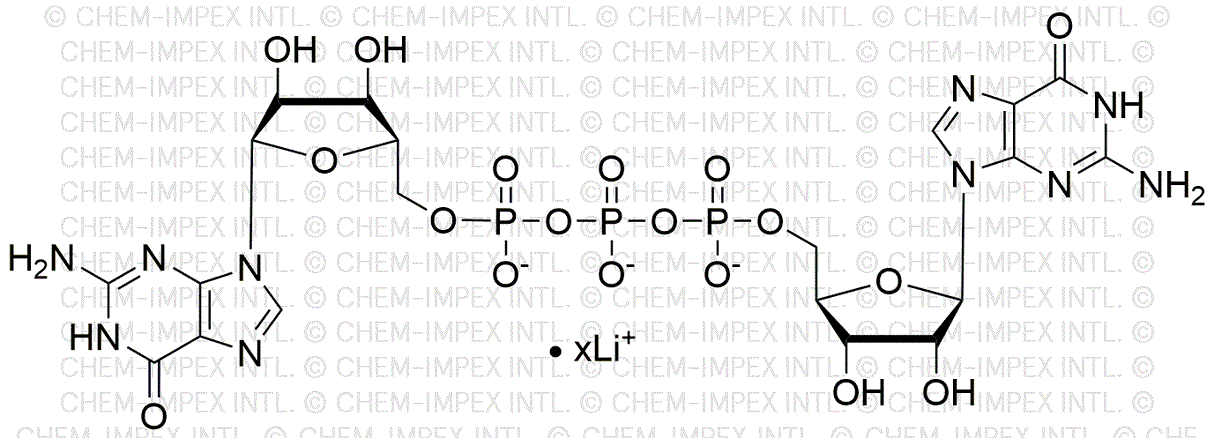 Guanosine-5'-triphosphate-5'-guanosine, solution de sel de lithium 100 mM