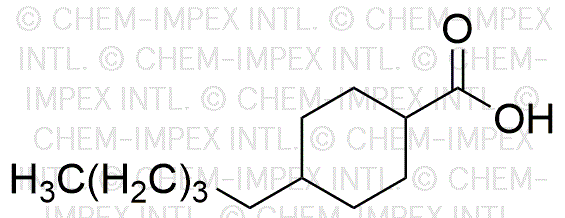 4-Pentylcyclohexanecarboxylic acid (cis- and&nbsp;trans- mixture)