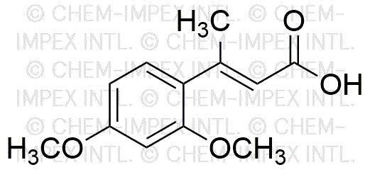 Acide 2,4-diméthoxy-b-méthylcinnamique