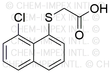 (8-Chloro-1-naphthylthio)acetic acid