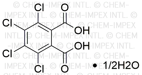 Ácido tetracloroftálico hemihidrato