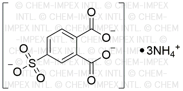 4-sulfophtalate de triammonium (contient du 3-sulfophtalate)