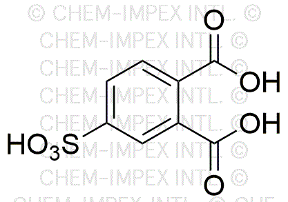 Acide 4-sulfophtalique (contient de l'acide 3-sulfophtalique) (environ 50 % dans l'eau)