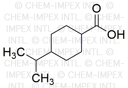 Ácido 4-isopropilciclohexanocarboxílico (mezcla cis y trans)