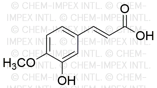 Ácido 3-hidroxi-4-metoxicinámico