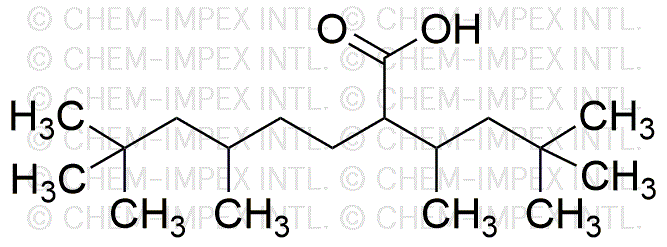 Acide isostéarique (= acide 2,2,4,8,10,10-hexaméthylundécane-5-carboxylique)