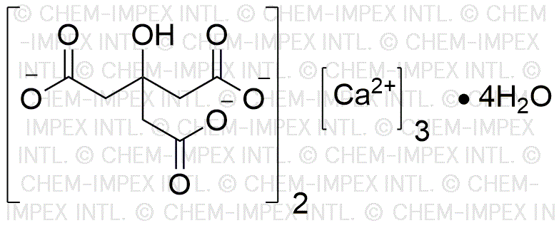 Citrate de calcium tribasique tétrahydraté